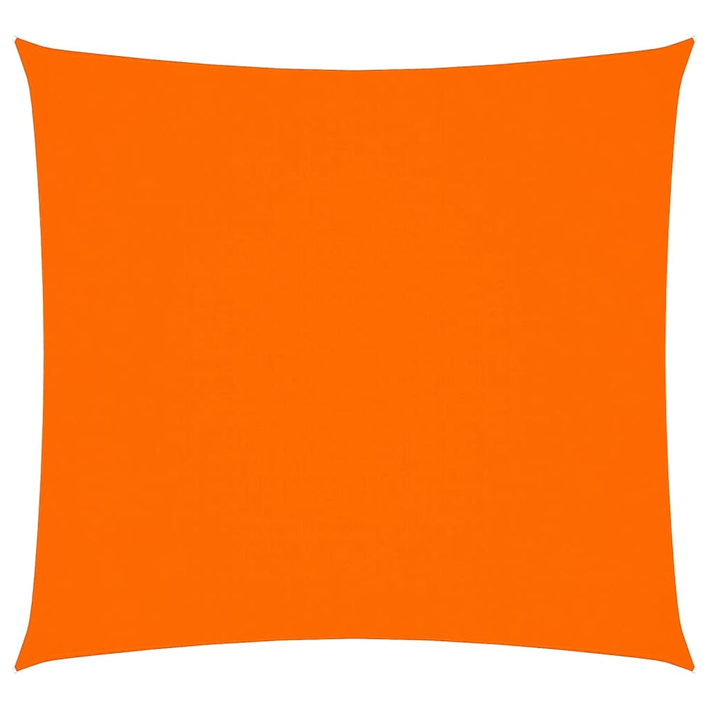 vidaXL Voile d'ombrage en tissu Oxford Carré 3,6x3,6 m Orange