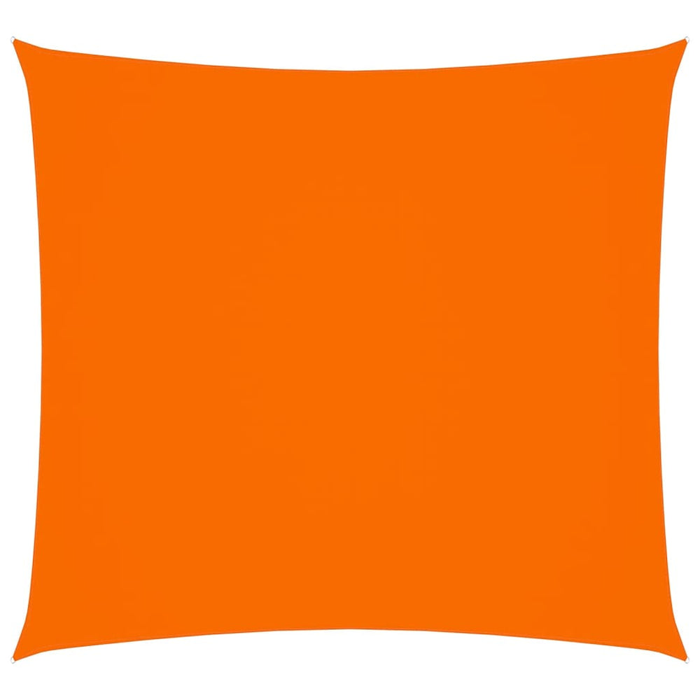 vidaXL Voile d'ombrage Tissu Oxford Carré 4,5x4,5 m Orange