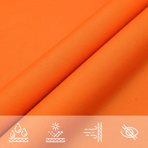 Sonnensegel Oxford-Gewebe Quadratisch 5x5 m Orange