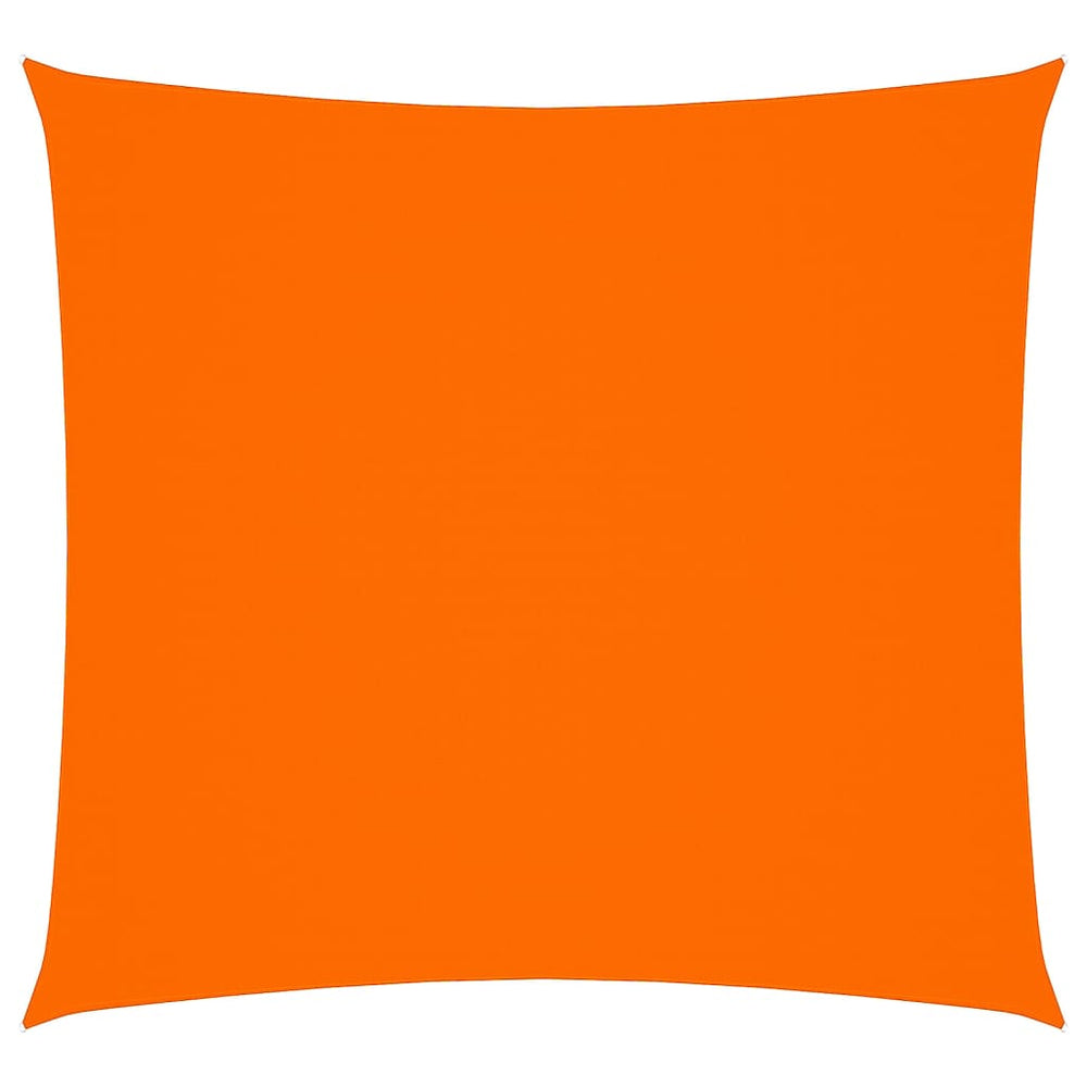 vidaXL Voile d'ombrage en tissu Oxford Carré 7x7 m Orange