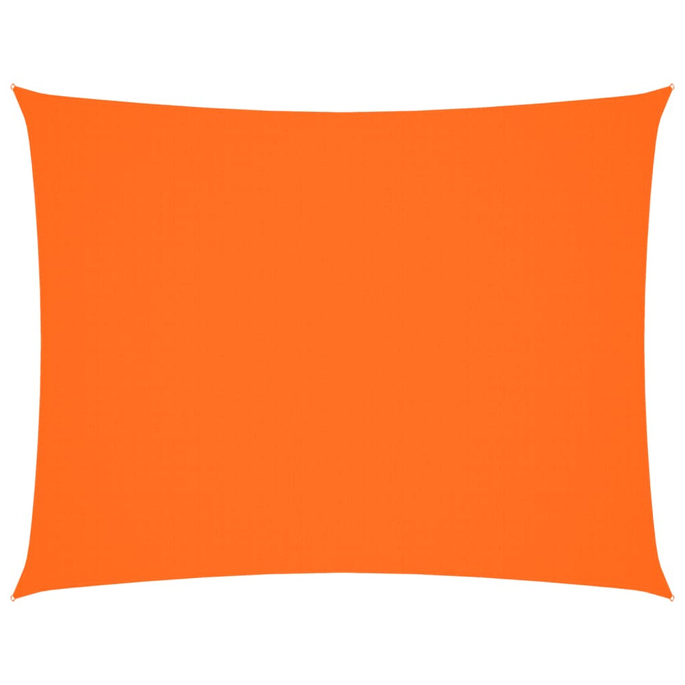 vidaXL Voile d'ombrage rectangulaire en tissu Oxford 2x3 m Orange