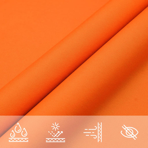 Sonnensegel Oxford-Gewebe Rechteckig 2x3 m Orange