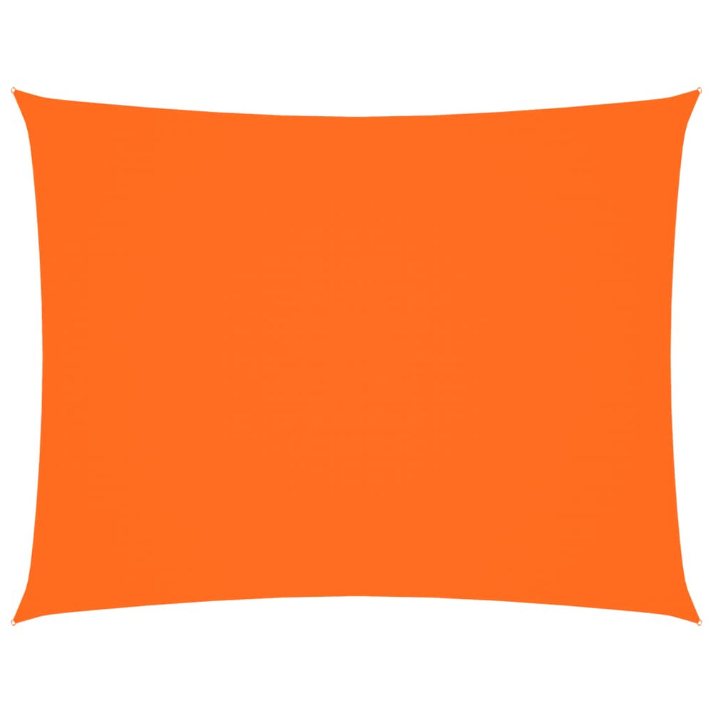 vidaXL Voile d'ombrage Tissu Oxford Rectangulaire 2,5x3,5 m Orange