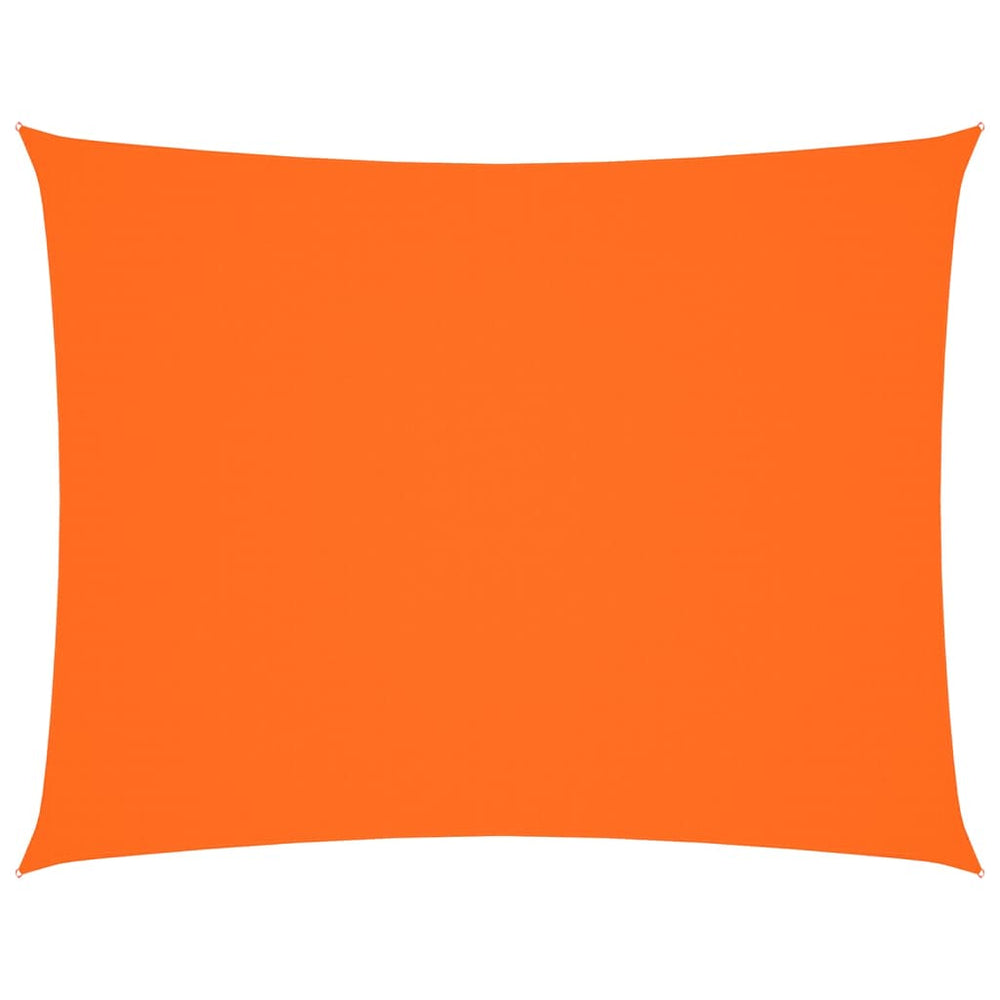 Sonnensegel Oxford-Gewebe Rechteckig 3x4 m Orange
