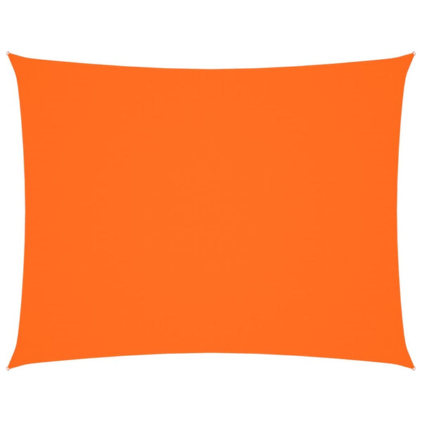 Sonnensegel Oxford-Gewebe Rechteckig 3x4 m Orange