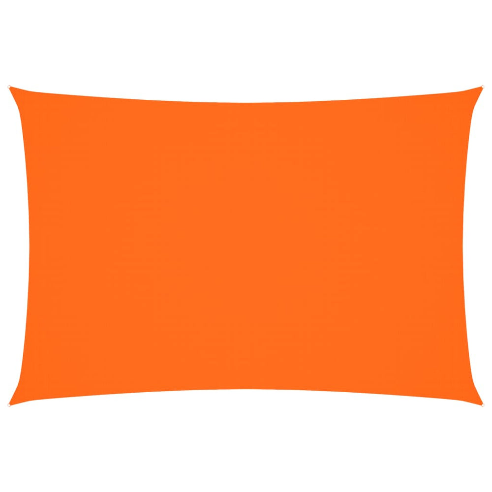 Sonnensegel Oxford-Gewebe Rechteckig 3x5 m Orange