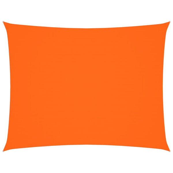 Sonnensegel Oxford-Gewebe Rechteckig 3,5x4,5 m Orange