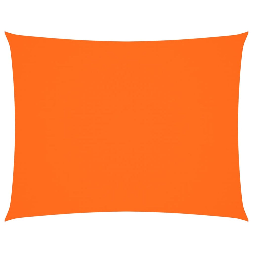 Sonnensegel Oxford-Gewebe Rechteckig 3,5x5 m Orange