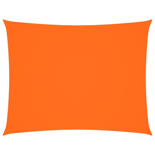 Sonnensegel Oxford-Gewebe Rechteckig 3,5x5 m Orange