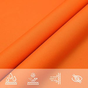 Sonnensegel Oxford-Gewebe Rechteckig 3,5x5 m Orange