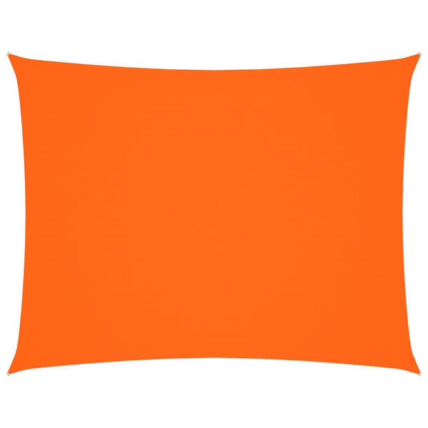 Sonnensegel Oxford-Gewebe Rechteckig 4x5 m Orange