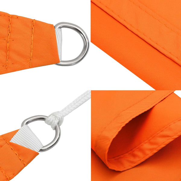 Sonnensegel Oxford-Gewebe Rechteckig 4x5 m Orange
