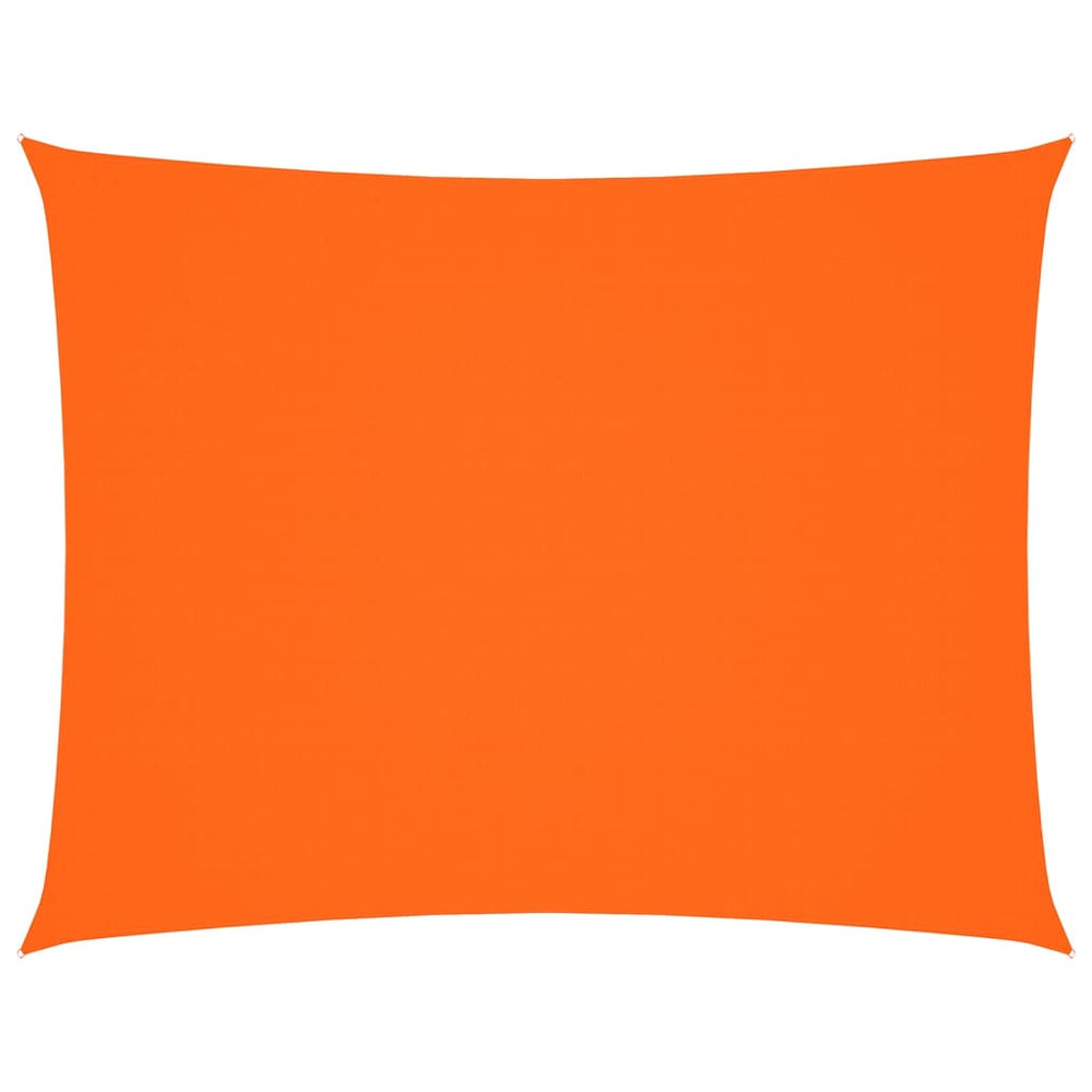 vidaXL Voile d'ombrage rectangulaire en tissu Oxford 5x6 m orange