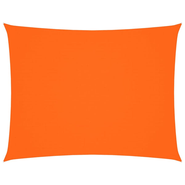 Sonnensegel Oxford-Gewebe Rechteckig 5x6 m Orange