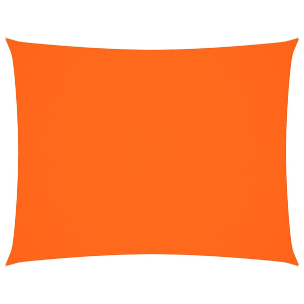 Sonnensegel Oxford-Gewebe Rechteckig 5x7 m Orange
