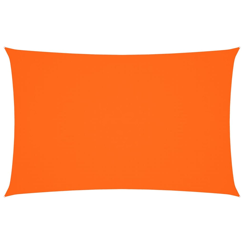 vidaXL Voile d'ombrage Tissu Oxford Rectangulaire 5x8 m Orange