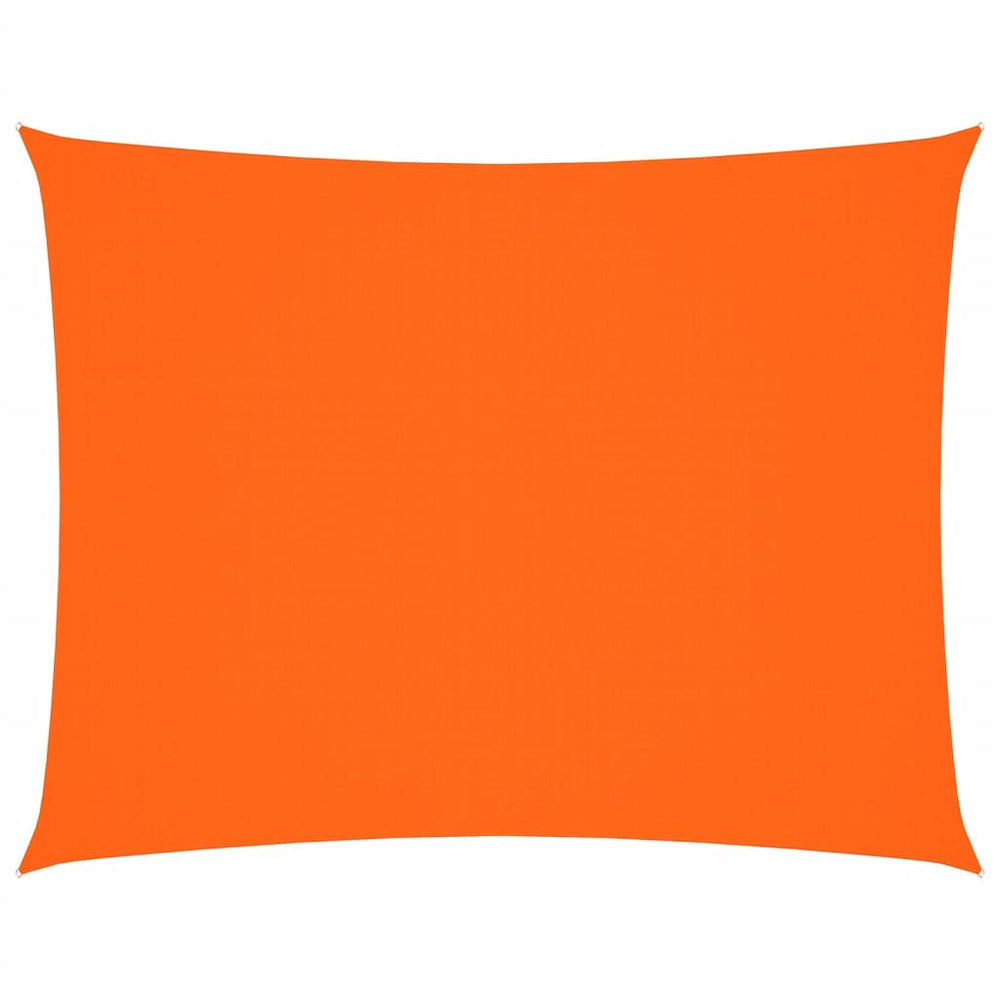vidaXL Voile d'ombrage rectangulaire en tissu Oxford 6x7 m Orange