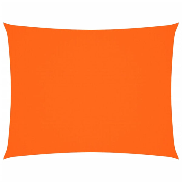 Sonnensegel Oxford-Gewebe Rechteckig 6x7 m Orange