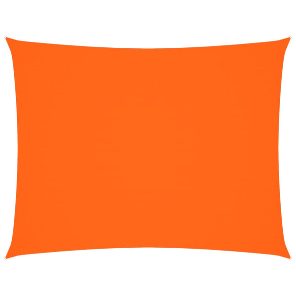 Sonnensegel Oxford-Gewebe Rechteckig 6x8 m Orange