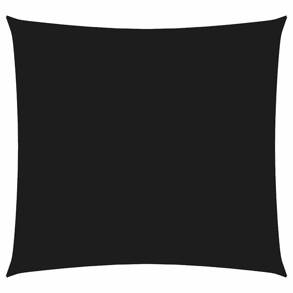 Sonnensegel Oxford-Gewebe Quadratisch 2x2 m Schwarz