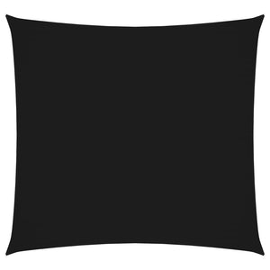 Sonnensegel Oxford-Gewebe Quadratisch 2,5x2,5 m Schwarz