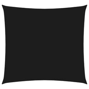 vidaXL Voile d'ombrage Tissu Oxford Carré 3x3 m Noir