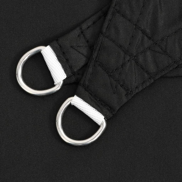 vidaXL Voile d'ombrage Tissu Oxford Rectangulaire 3x6 m Noir