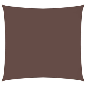 vidaXL Voile d'ombrage en tissu Oxford Carré 2,5x2,5 m Marron
