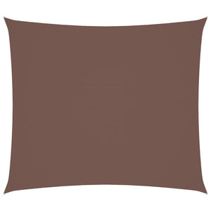Sonnensegel Oxford-Gewebe Rechteckig 2x2,5 m Braun