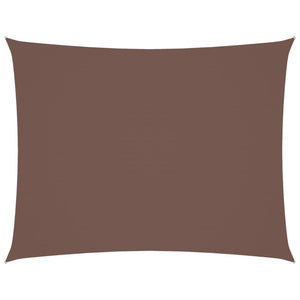 Sonnensegel Oxford-Gewebe Rechteckig 2x3 m Braun