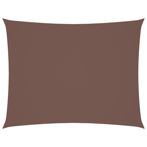 Sonnensegel Oxford-Gewebe Rechteckig 2x3 m Braun