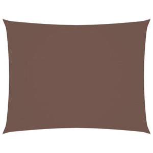 Sonnensegel Oxford-Gewebe Rechteckig 2,5x4 m Braun