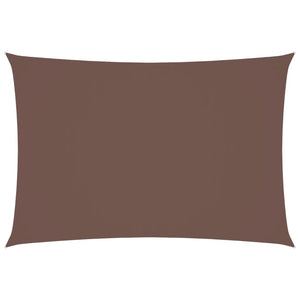 Sonnensegel Oxford-Gewebe Rechteckig 2,5x4,5 m Braun