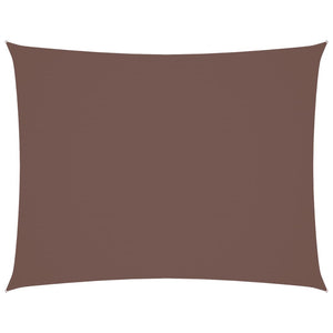 Sonnensegel Oxford-Gewebe Rechteckig 3x4 m Braun