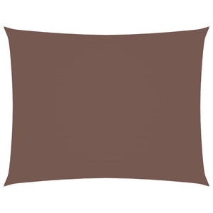 Sonnensegel Oxford-Gewebe Rechteckig 3x4,5 m Braun