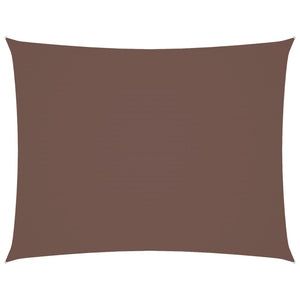 Sonnensegel Oxford-Gewebe Rechteckig 3x6 m Braun