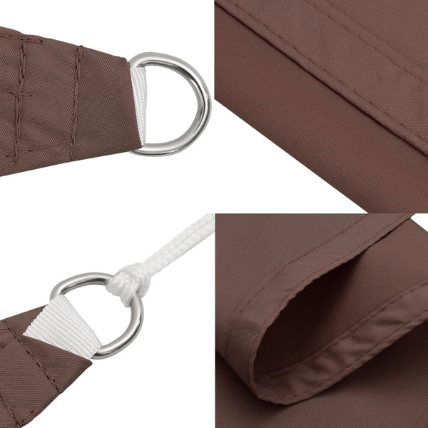 Sonnensegel Oxford-Gewebe Dreieckig 3,6x3,6x3,6 m Braun