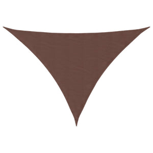 Sonnensegel Oxford-Gewebe Dreieckig 3x3x4,24 m Braun