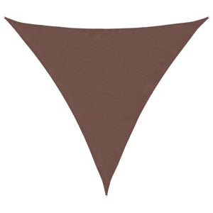 Sonnensegel Oxford-Gewebe Dreieckig 5x5x5 m Braun