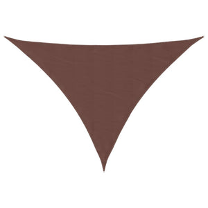 Sonnensegel Oxford-Gewebe Dreieckig 5x6x6 m Braun