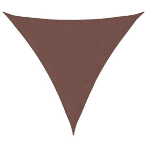 Sonnensegel Oxford-Gewebe Dreieckig 6x6x6 m Braun