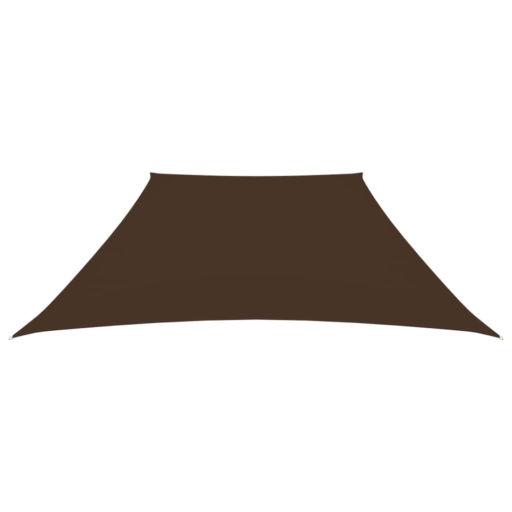 vidaXL Sun Shade Sail Oxford Fabric Trapezoidal 2/4x3 m Brown