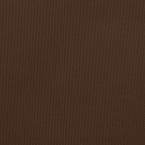 Sonnensegel Oxford-Gewebe Trapezförmig 3/5x4 m Braun