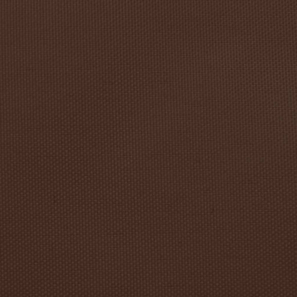 Sonnensegel Oxford-Gewebe Trapezförmig 3/5x4 m Braun