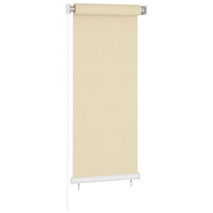 Außenrollo Creme 60x140 cm HDPE