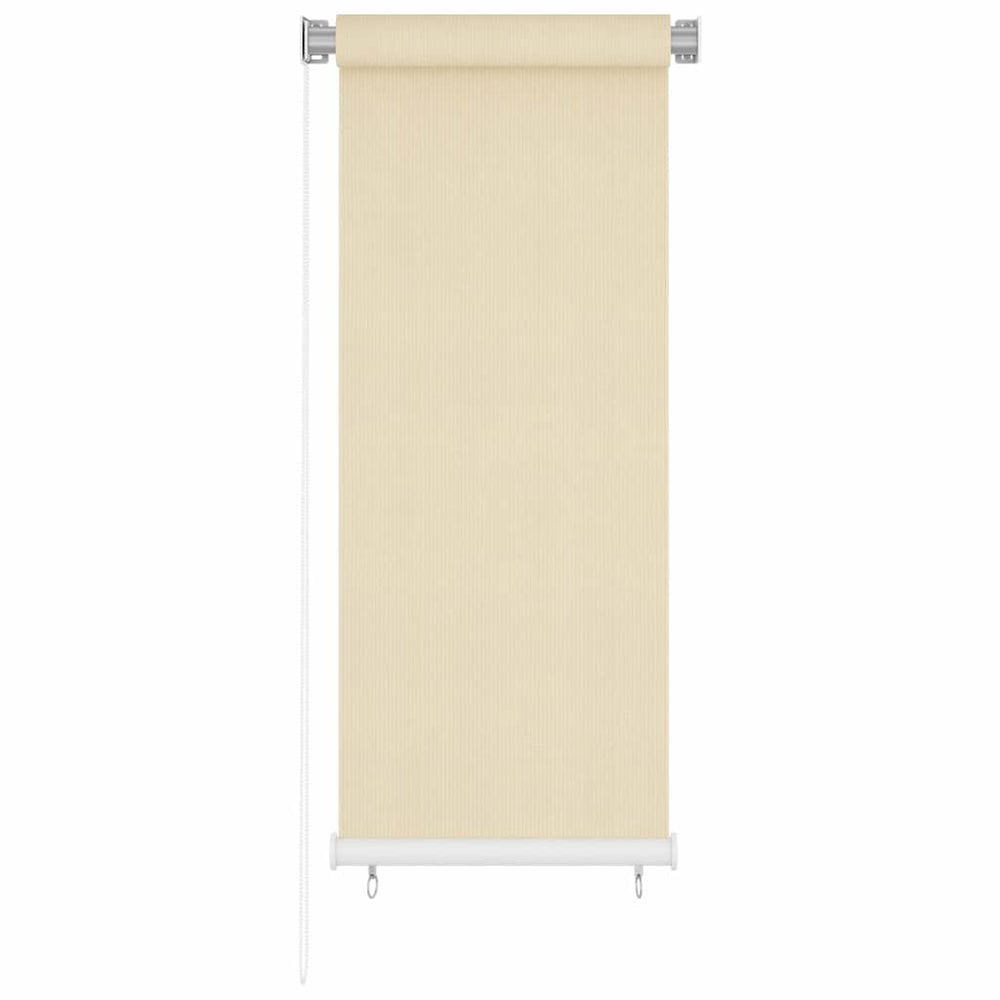 Außenrollo Creme 60x140 cm HDPE