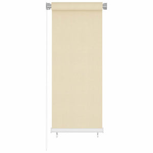 Außenrollo Creme 60x140 cm HDPE