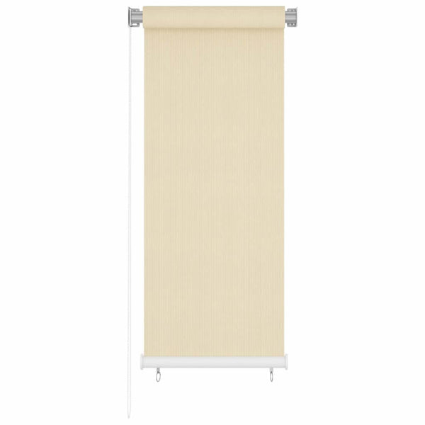 Außenrollo Creme 60x140 cm HDPE