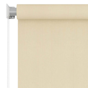 Außenrollo Creme 60x140 cm HDPE