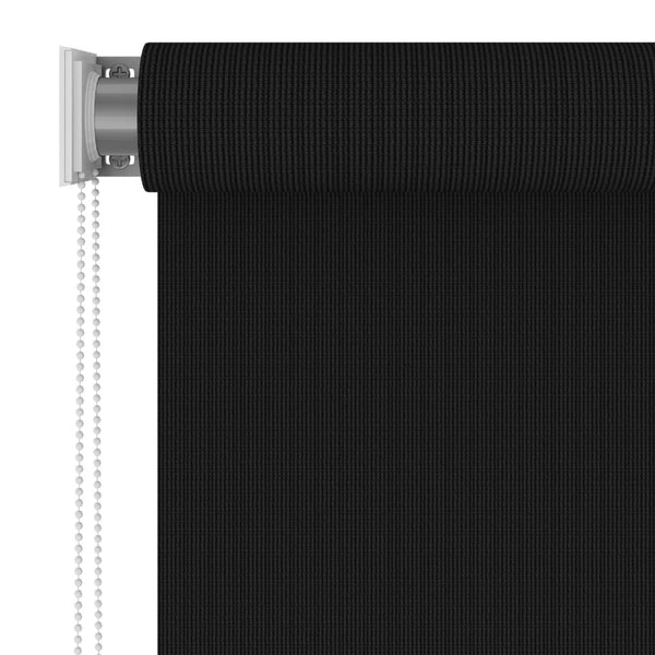 Außenrollo 180x230 cm Schwarz